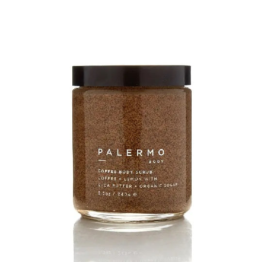 Coffee Body Scrub - Fair-Trade Organic Coffee + Lemon