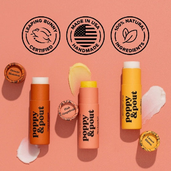 Pink Grapefruit Lip Balm