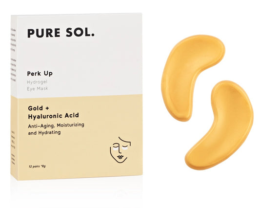 Perk Up Hydrogel Eye Mask Gold & Hyaluronic Acid